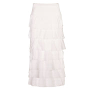 Tiered frill skirt