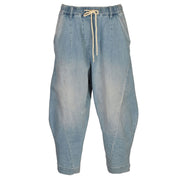 Barrel denim jogger