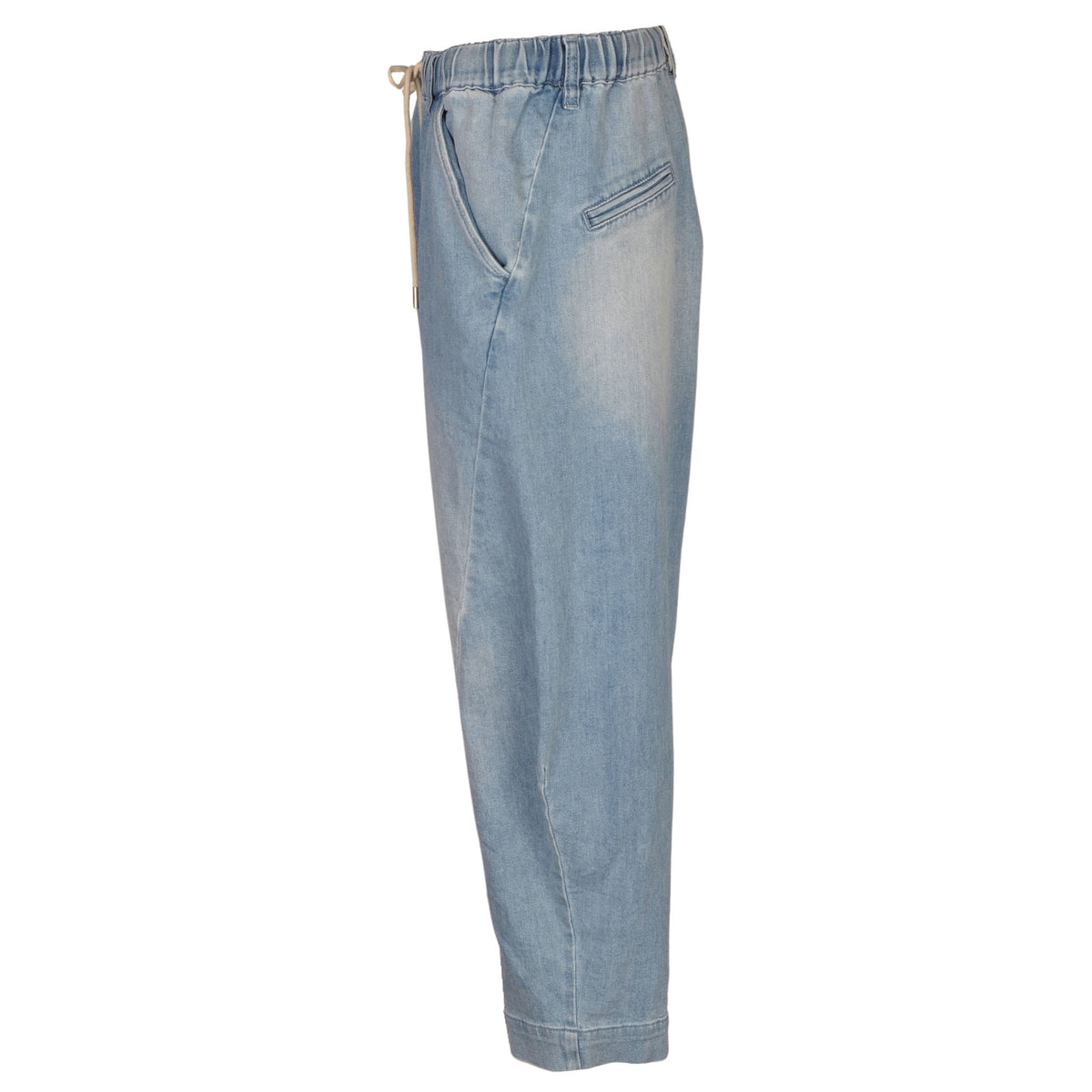 Barrel denim jogger