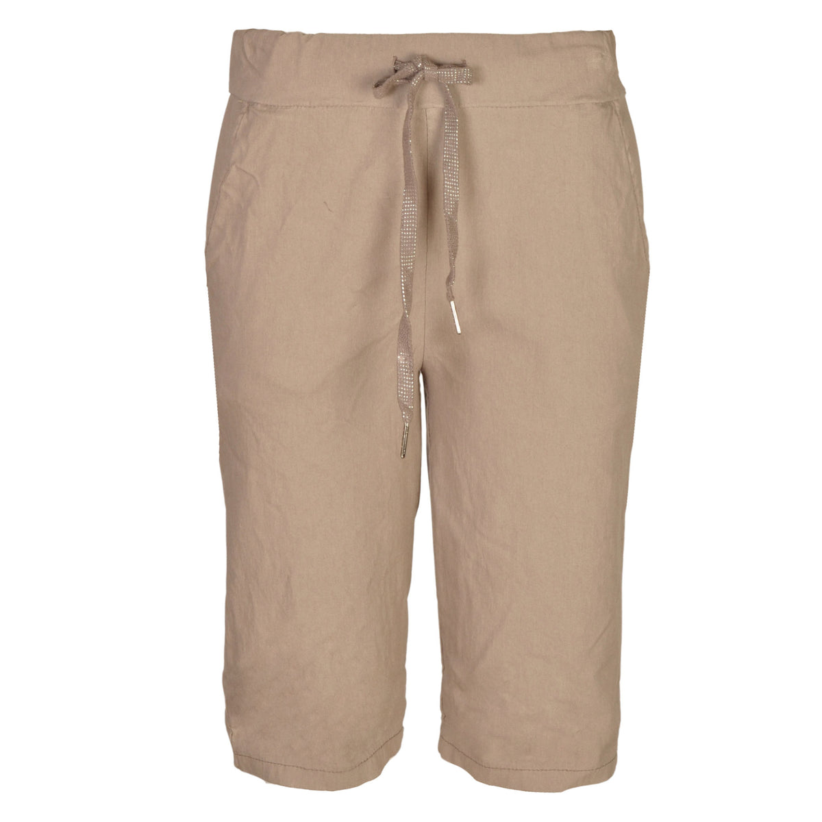 Drawstring basic shorts