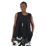 Raw edge panel top