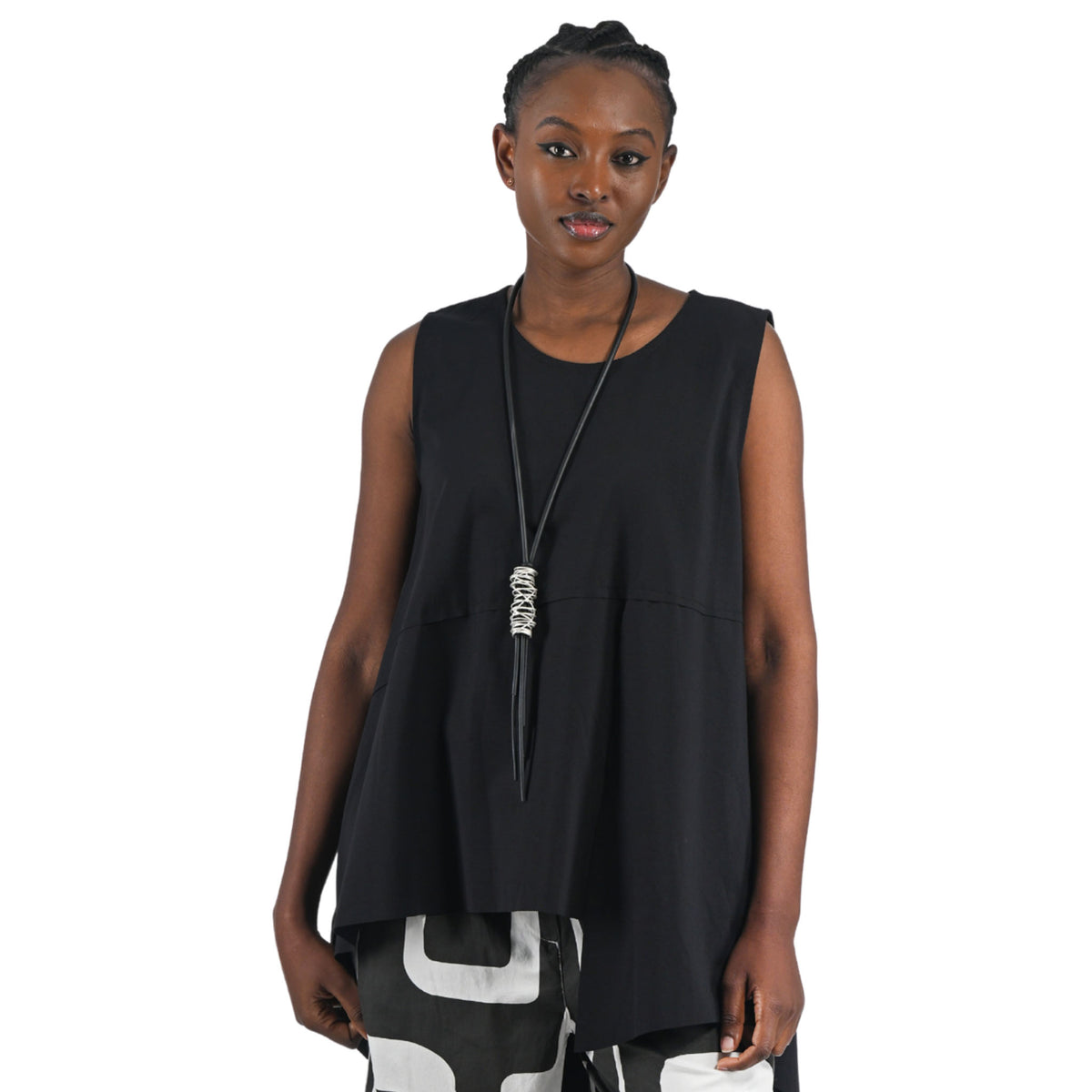 Raw edge panel top