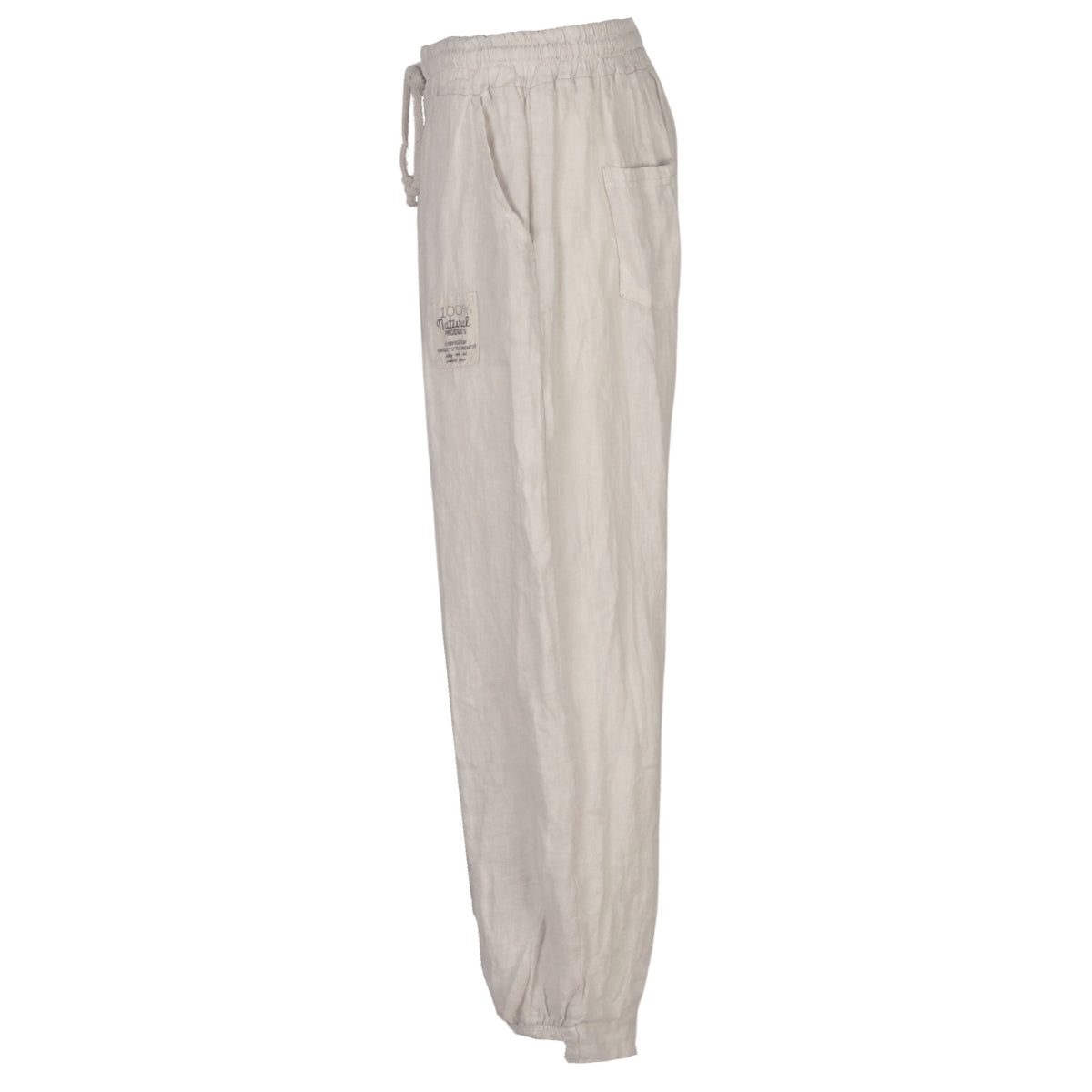 Balloon linen pants