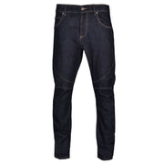 Panel detail cuffed jeans
