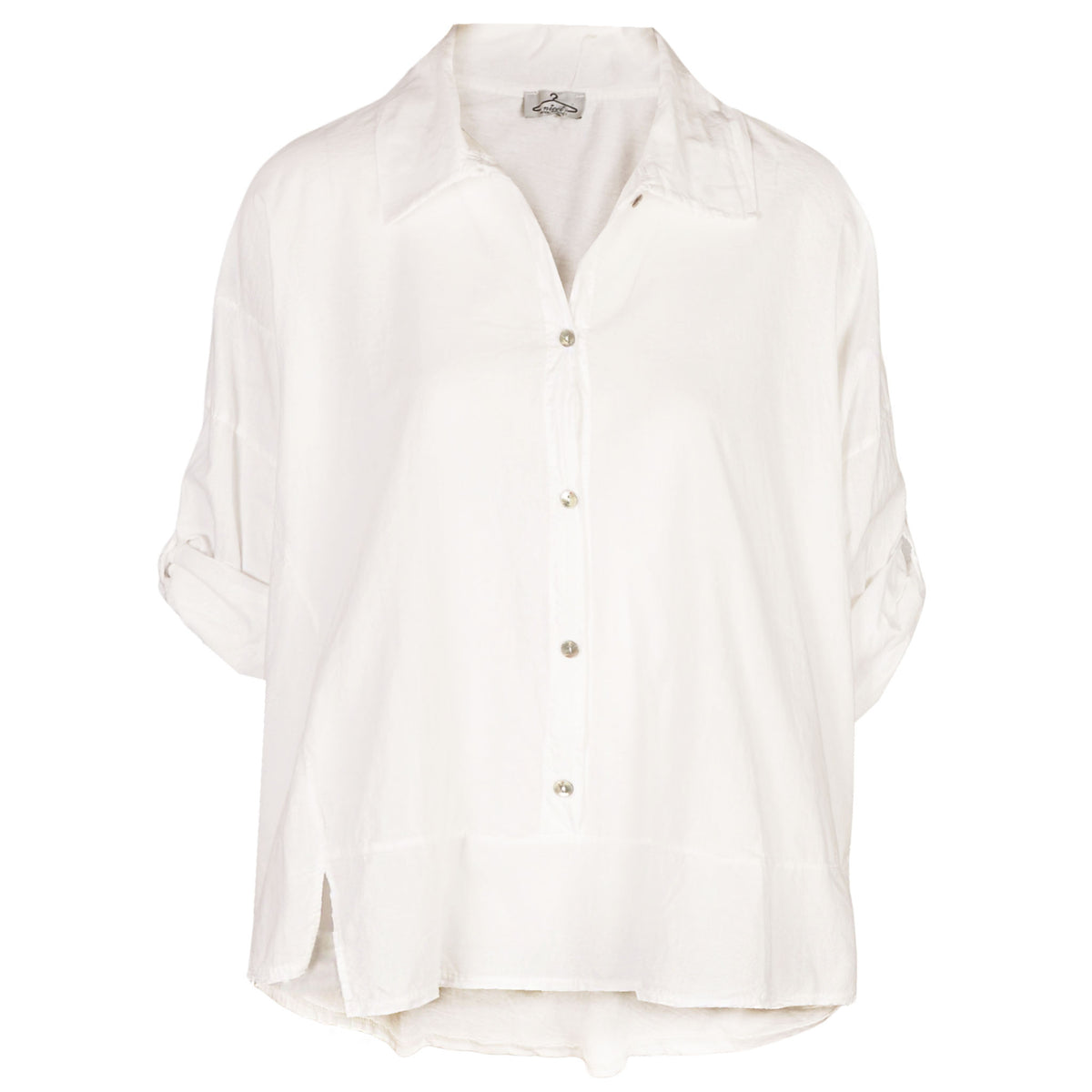 2-textured boxy shirt
