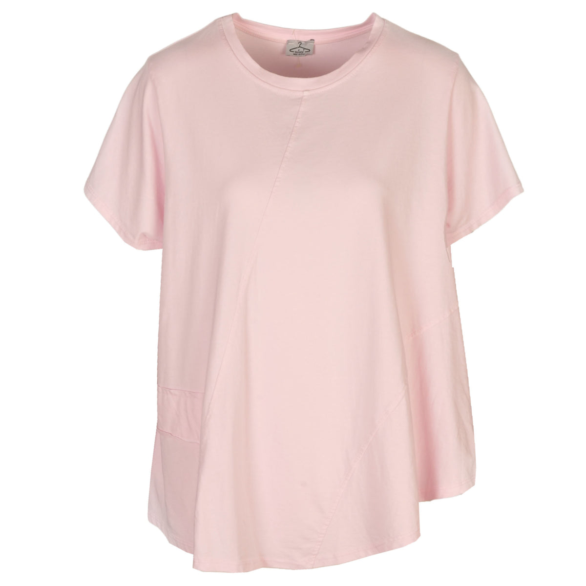 Oversized mock pocket t-shirt