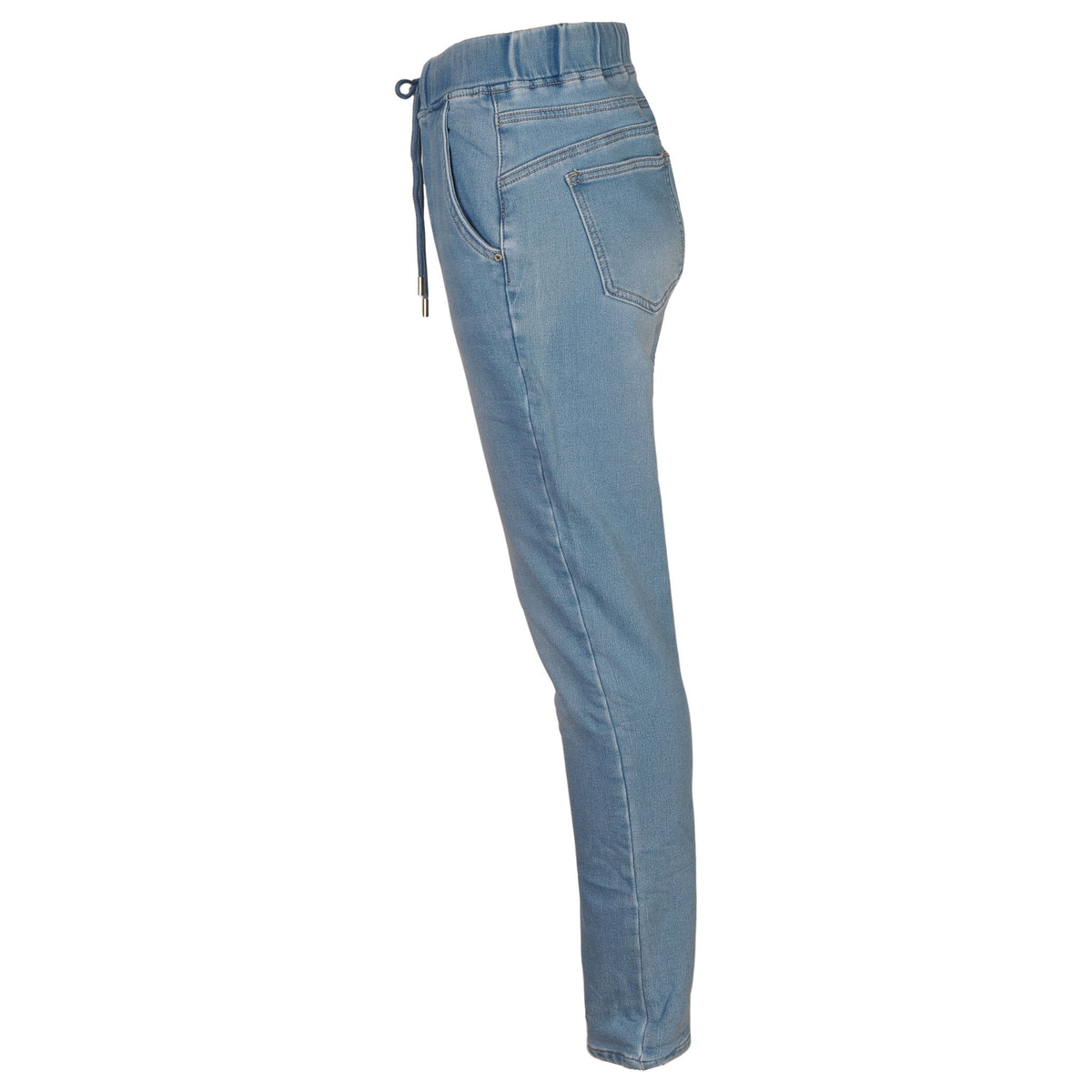 Skinny denim jogger
