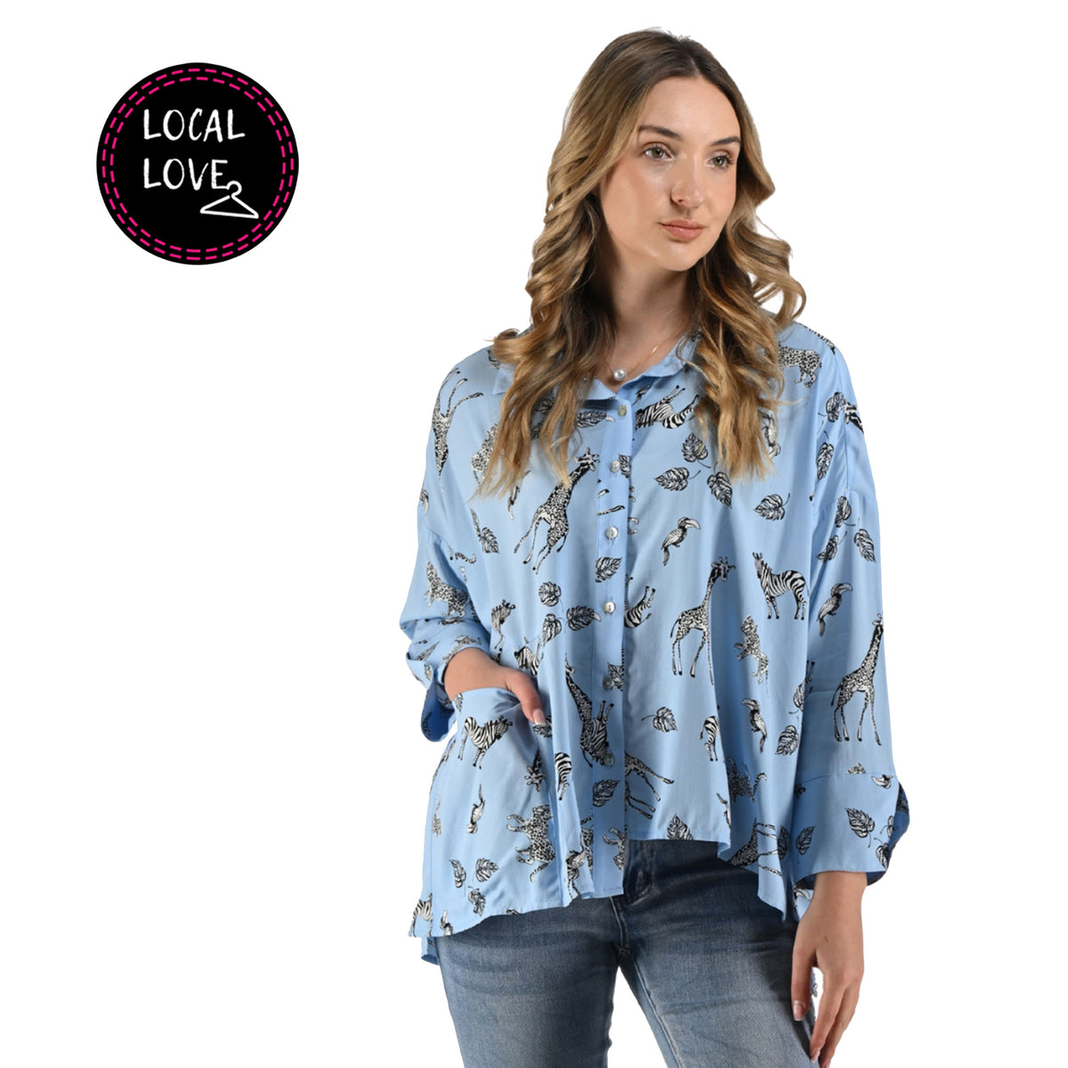 Nicci Zebra Cordoba shirt