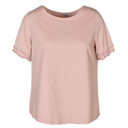 Double frill edge top