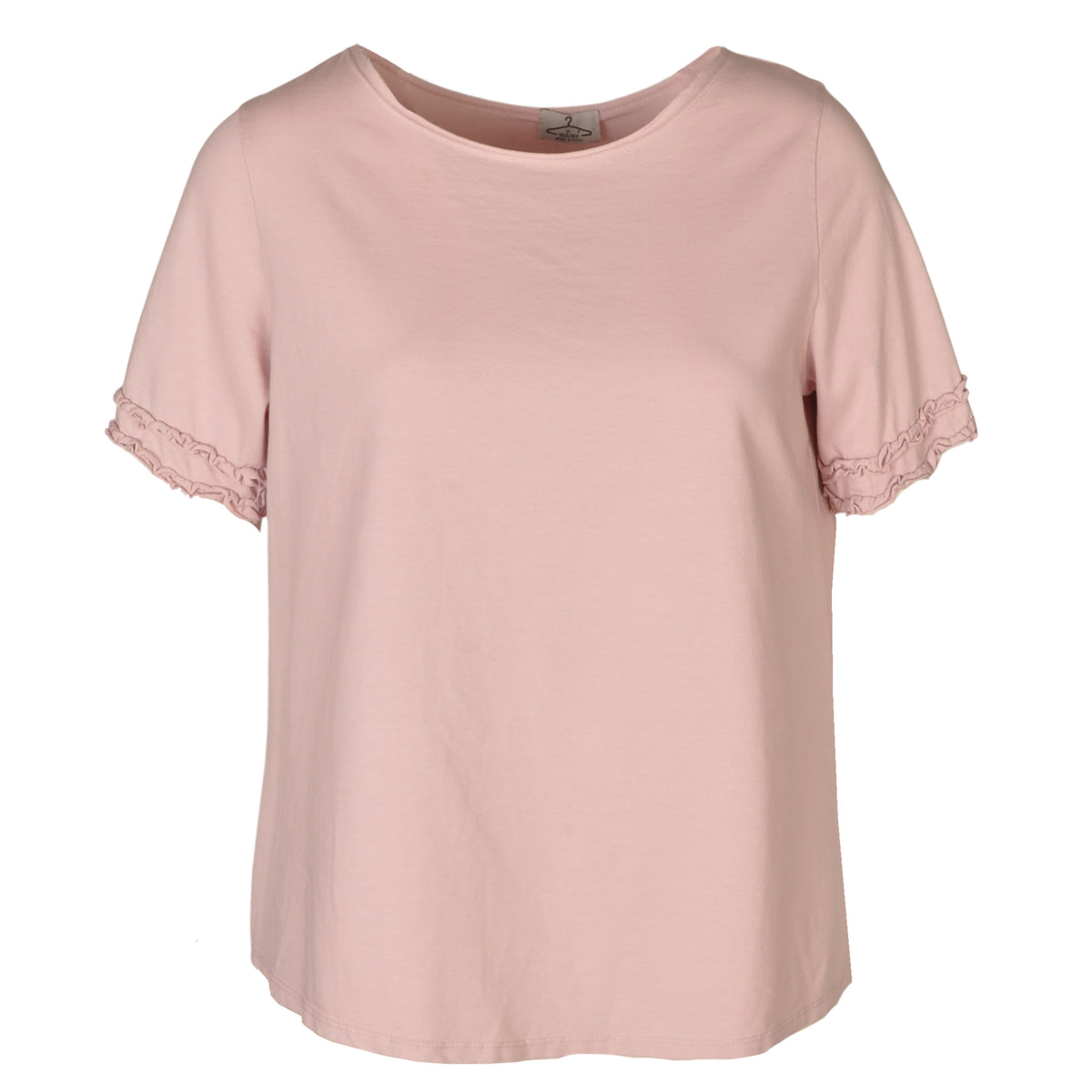 Double frill edge top