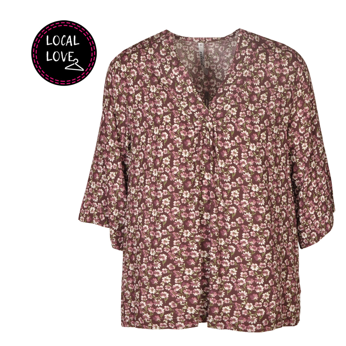Nicci Astroid Yoko floral top