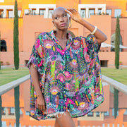 Swing Peacock feather shirt