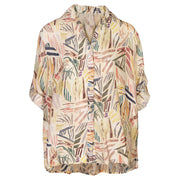 Geometric print shirt
