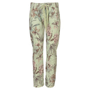 Hydrangea print pants