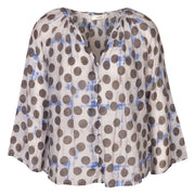 Polka dot print shirt