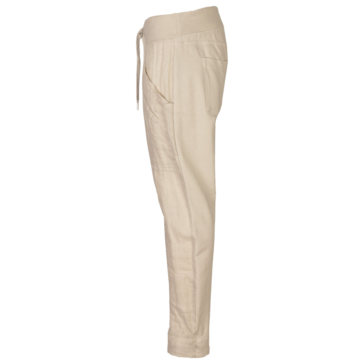2-Textured linen pant