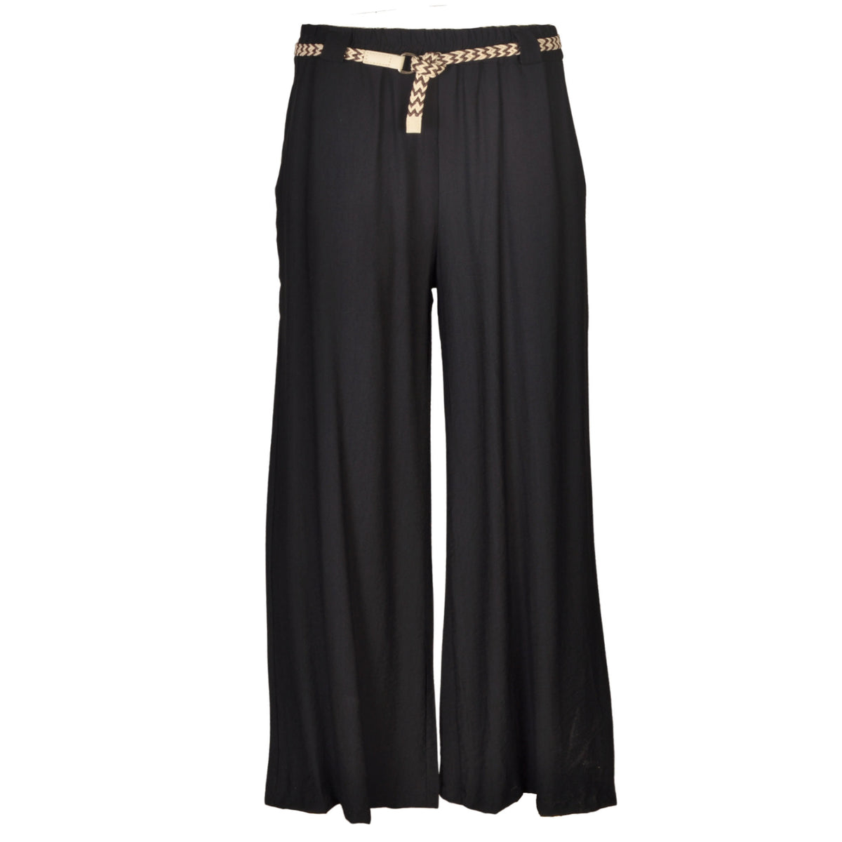 Palazzo belted pant